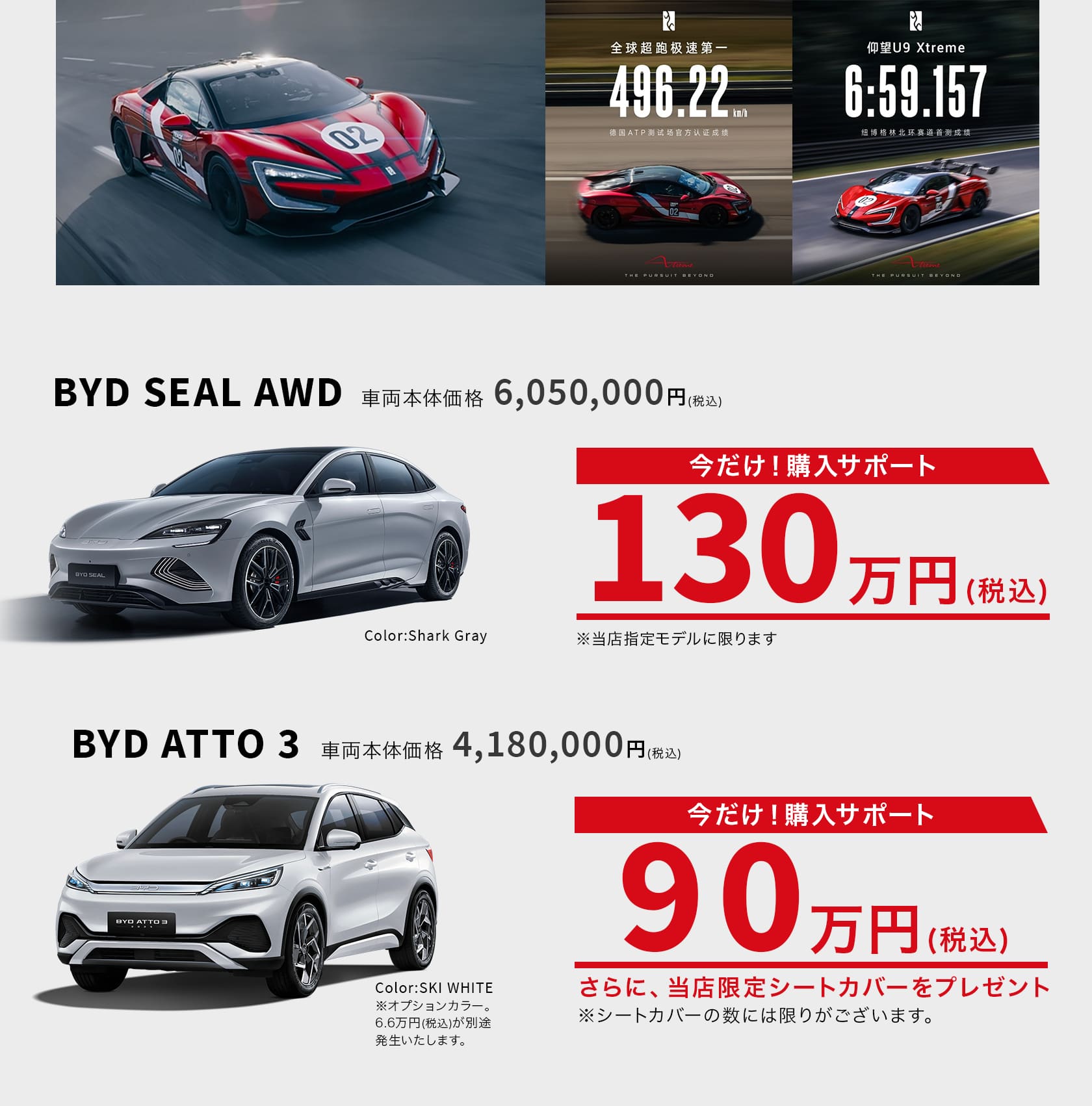 BYD SEAL AWD 購入サポート
